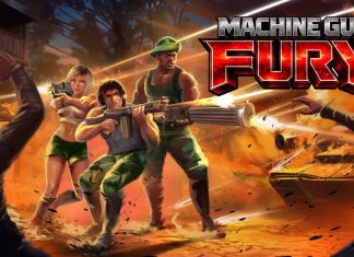 La acción retro de Machine Gun Fury se estrena en consolas