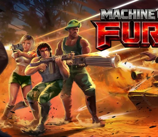 La acción retro de Machine Gun Fury se estrena en consolas