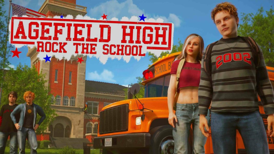 Agefield High- Rock the School art