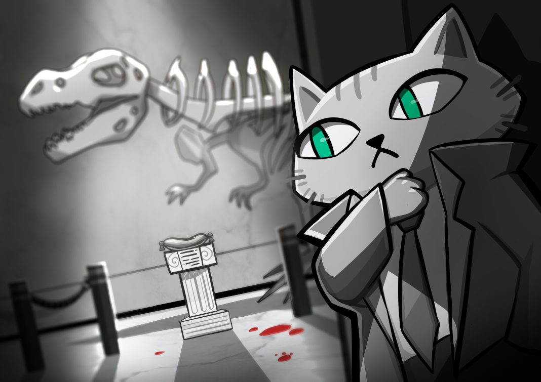 Feline Forensics and the Meowseum Mystery key Art