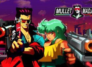 Mullet Madjack ya la está liando en Nintendo Switch Mullet Madjack