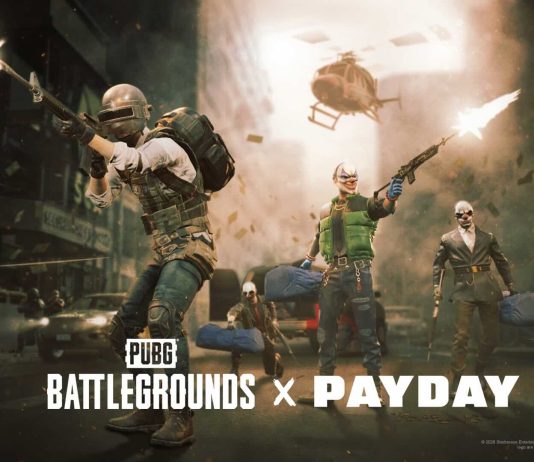 El evento PAYDAY calienta motores en PUBG: BATTLEGROUNDS