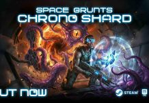 El arcade retro Space Grunts: Chrono Shard se estrena en PC