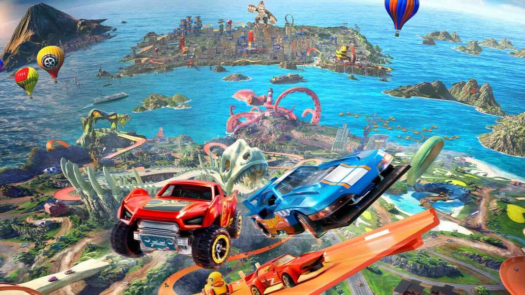 Hot Wheels Infinite Rush art