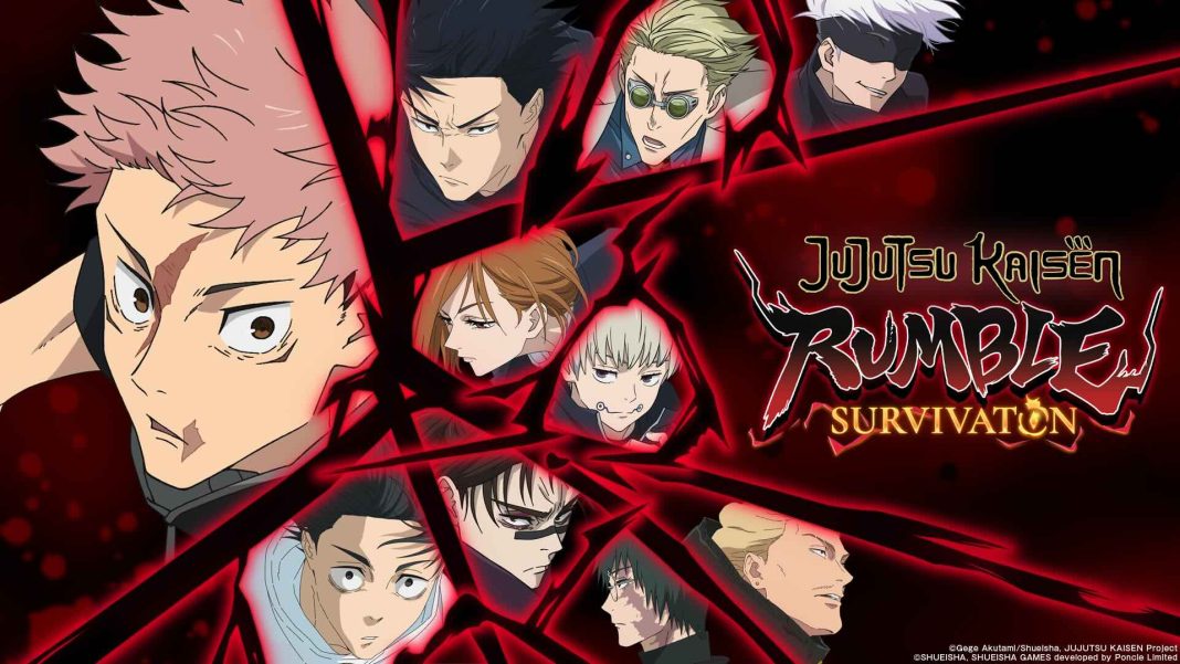 JUJUTSU KAISEN RUMBLE- SURVIVATON art