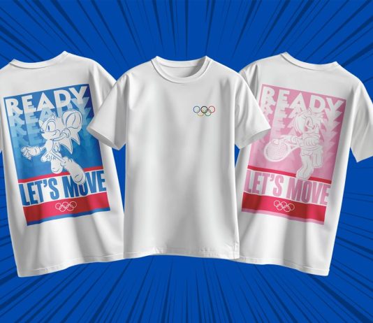 SEGA presenta la colección de camisetas y sudaderas Sonic × Olímpicos