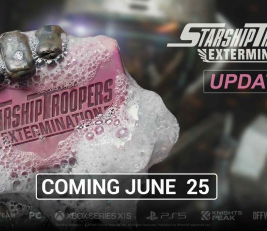 Starship Troopers: Extermination quiere que nos duchemos en su última actualización