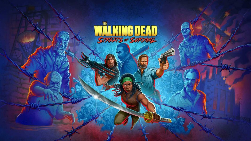 The Walking Dead- Streets of Survival art