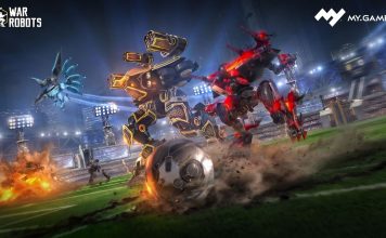 War Robots cambia el acero por el fútbol en su actualización 12.2