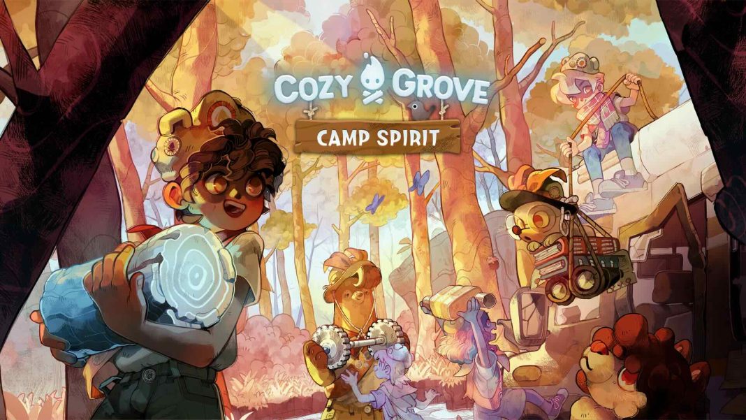 Cozy Grove- Camp Spirit art