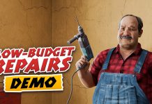 Low-Budget Repairs estrena demo mañana. ¡Hora de las chapuzas!