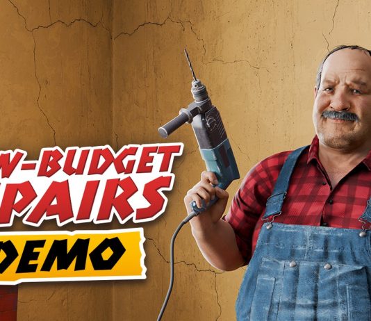 Low-Budget Repairs estrena demo mañana. ¡Hora de las chapuzas!