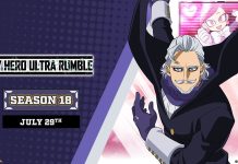 La Temporada 18 de MY HERO ULTRA RUMBLE arranca con nuevo personaje