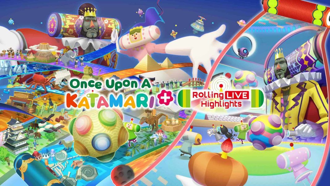 Once Upon A KATAMARI Rolling LIVE Highlights Edition - Key Art