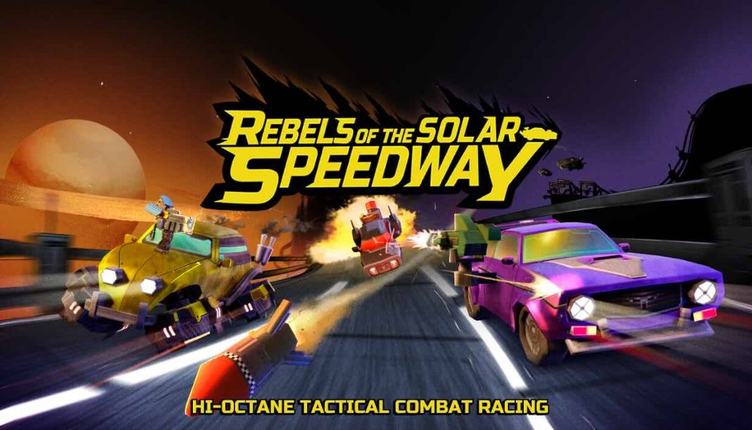 Rebels of the Solar Speedway Key Art
