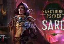 Saro y sus poderes psíquicos se presentan en Warhammer 40.000: Dark Heresy