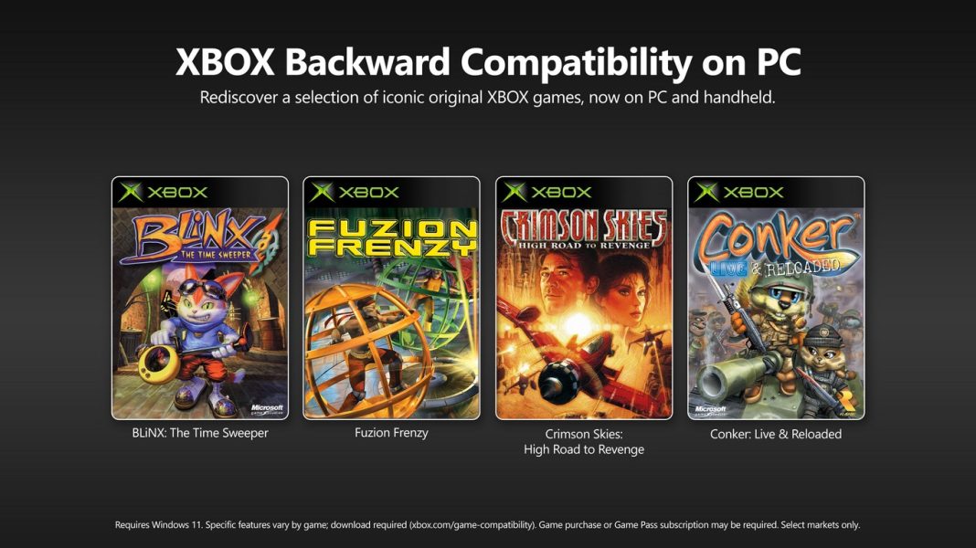 Xbox PC Retrocompatible Xbox retrocompatible.