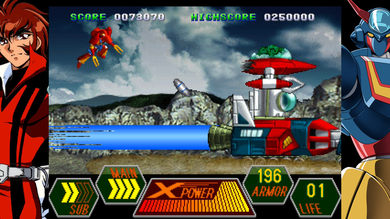 70s-style Robot Anime Geppy-X