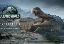 Las fauces de Deinosuchus llegan a Jurassic World Evolution 3 con el DLC Crocodilia Coast