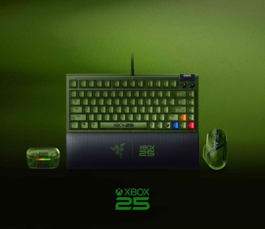 Triple homenaje: Anunciada la Colección Razer XBOX 25 Aniversario