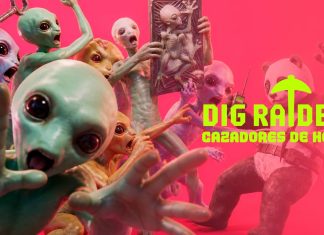 Excava y desenmascara aliens: DIG Raiders - Cazadores de Hoyos ya está aquí
