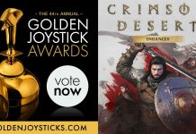Crimson Desert Enhanced recibe dos nominaciones en los Golden Joystick Awards 2026