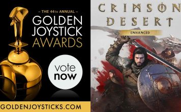 Crimson Desert Enhanced recibe dos nominaciones en los Golden Joystick Awards 2026