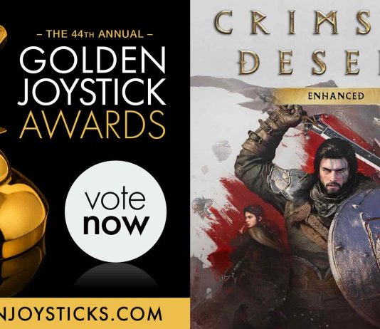 Crimson Desert Enhanced recibe dos nominaciones en los Golden Joystick Awards 2026