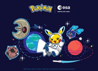 ¿Un Pikachu Astronauta? Anunciada colaboración entre Pokémon y la ESA Pokemon_x_ESA