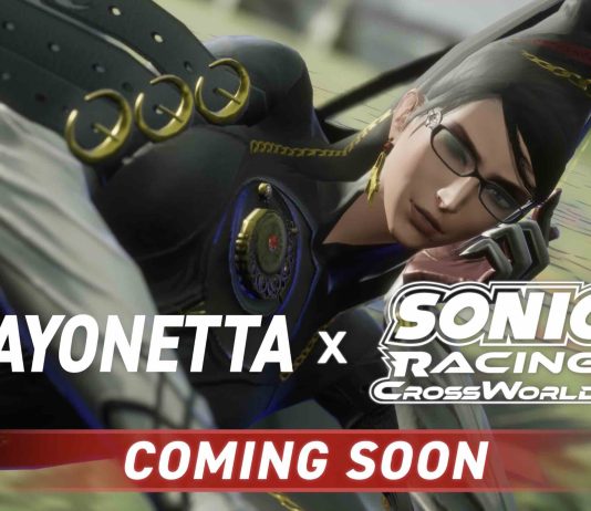 Bayonetta lucirá palmito en el segundo año de Sonic Racing: CrossWorlds