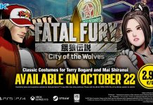 Los trajes clásicos de Mai Shiranui y Terry Bogard llegan a FATAL FURY: City of the Wolves