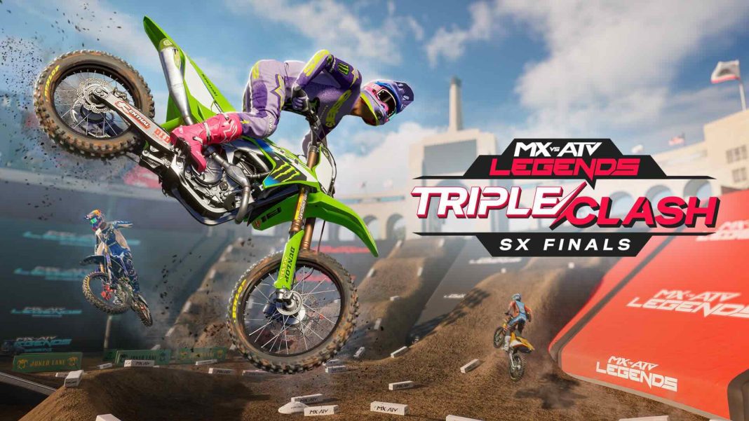 MX vs ATV Legends Triple Clash SX Finals art