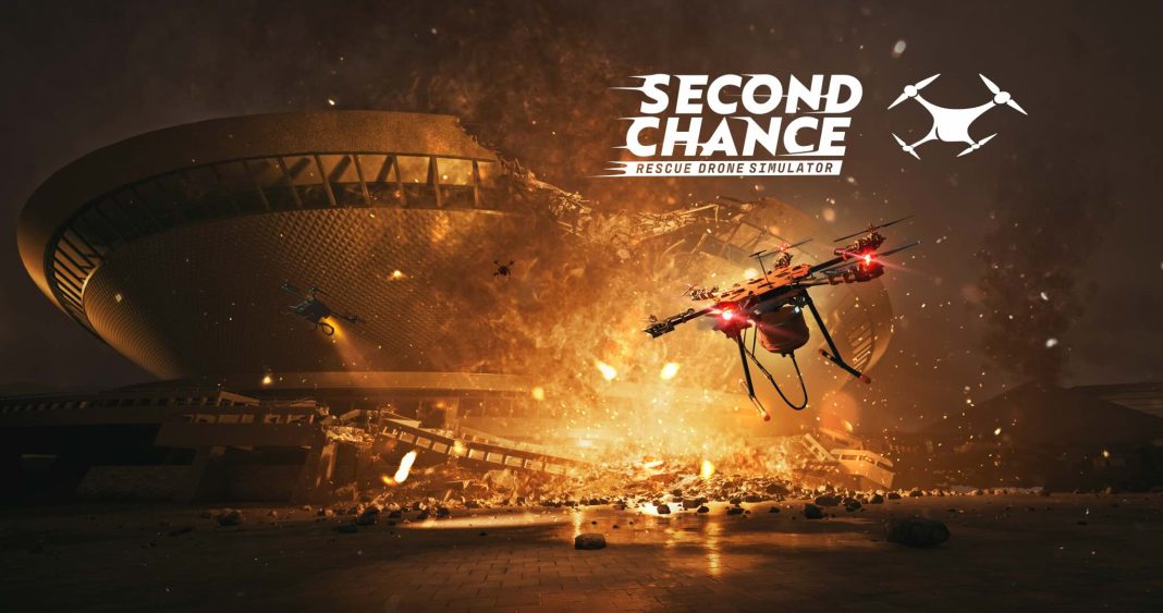 Rescue Drone Simulator- Second Chance art