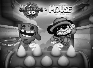 Super Meat Boy 3D se vuelve "noir": Llega la colaboración con MOUSE: P.I. For Hire