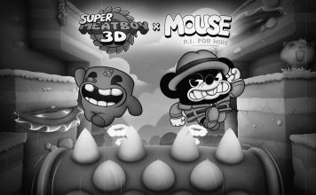 Super Meat Boy 3D se vuelve "noir": Llega la colaboración con MOUSE: P.I. For Hire